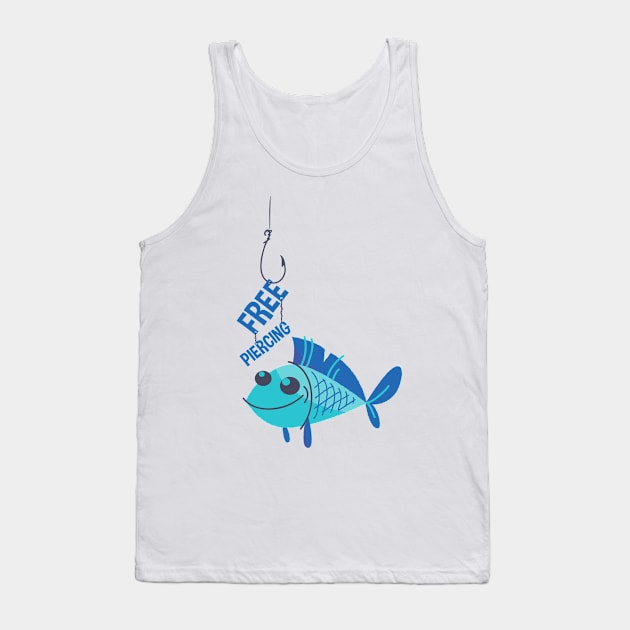 Free Piercing Tank Top by herry93